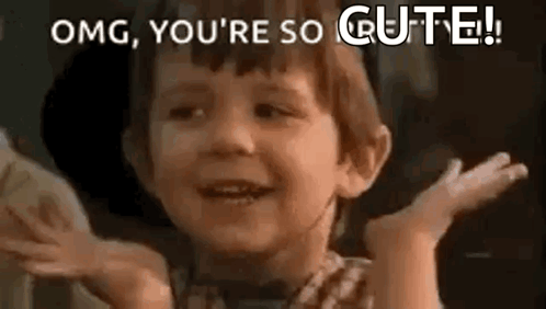 Omg Youre So Pretty Kid GIF