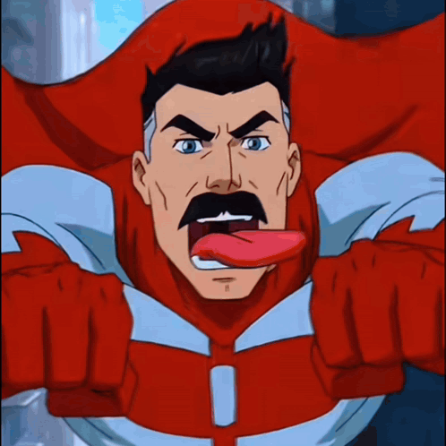 Omni Man Flying GIF. This 498 x 498 animated GIF is part of our invincible collection. Related themes include meme. Created by Tuffahhmango. View the…
