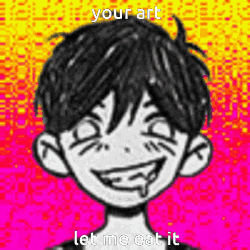 Omori Artstyle GIF
