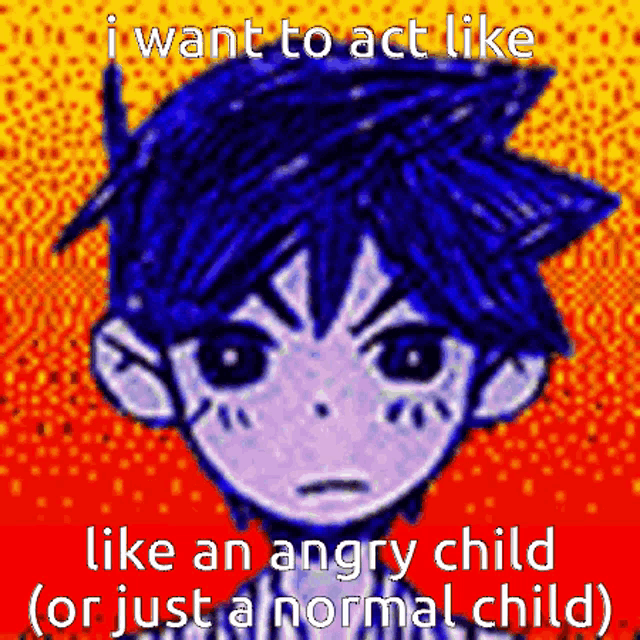 Omori Enraged GIF