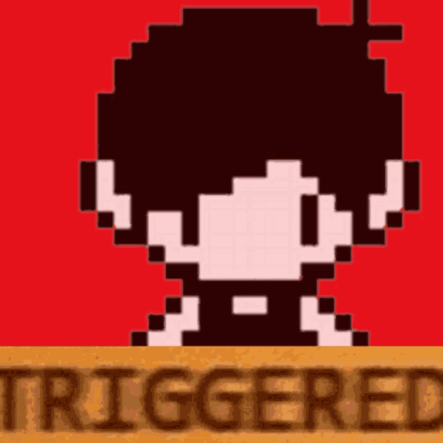 Omori Triggered GIF