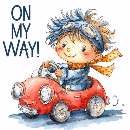 On My Way Omw GIF