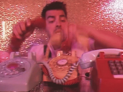 On The Phone Overwhelmed GIF