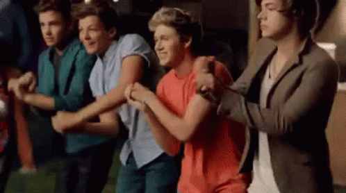 One Direction Dance GIF. This 498 x 278 animated GIF is part of our one direction birthday collection. Related themes include dance, gif. Created by…