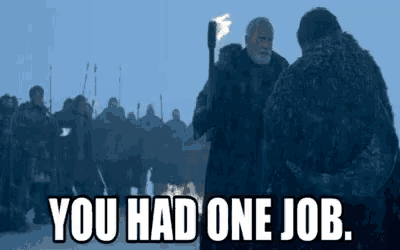 One Job GIF