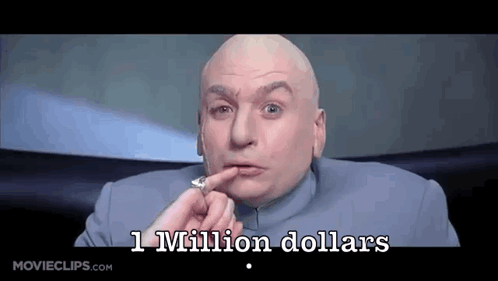 One Milliondollars Dr Evil GIF