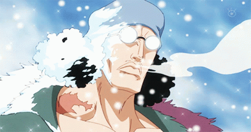 One Piece Aokiji GIF. This 498 x 263 animated GIF is part of our freezing anime collection. Related themes include anime, cold, one piece. Created by…