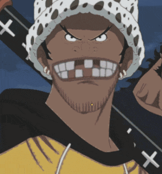 One Piece Blackbeard GIF