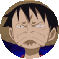 One Piece Luffy Sticker