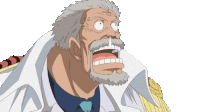 One Piece Monkey D Garp Sticker