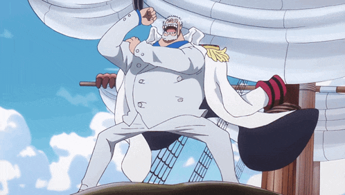 One Piece Monkey D Garp GIF