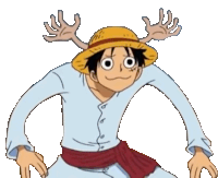 One Piece Monkey D Luffy Sticker