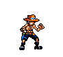One Piece Pixel Sticker