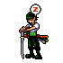 One Piece Pixel Sticker