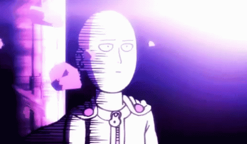 One Punch Man Explosion GIF