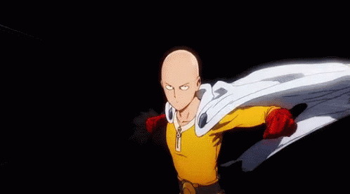 One Punch Man Punch GIF