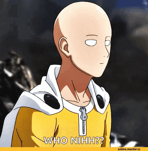 One Punch Man Saitama GIF