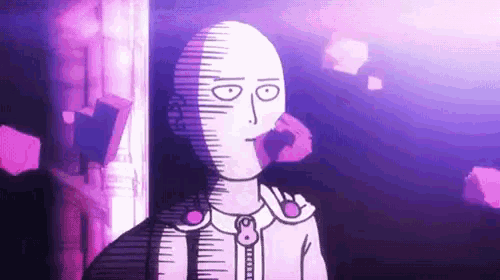 One Punch Man Saitama GIF