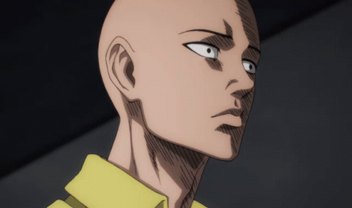 One Punch Man Saitama GIF