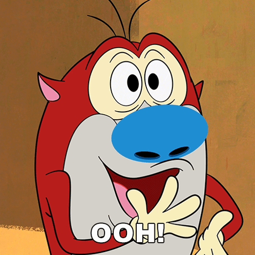 Ooh Stimpy GIF. This 498 x 498 animated GIF is part of our rubs hands together collection. Related themes include ooh. Created by renandstimpy. View the…