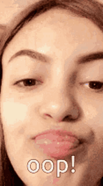 Oop Zoom In GIF