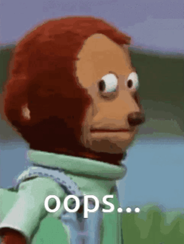 Oops GIF