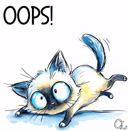 Oops Mistake GIF