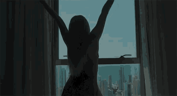 Open Curtains Good Morning GIF