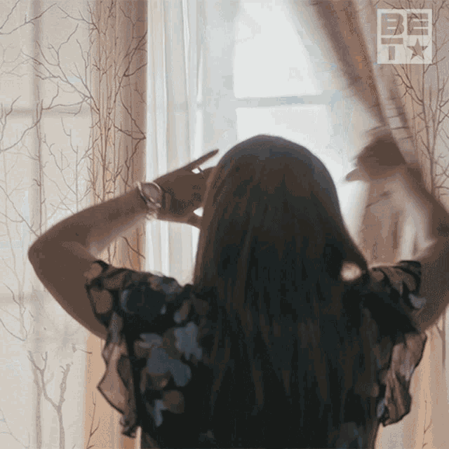 Open The Curtains Carolyn GIF