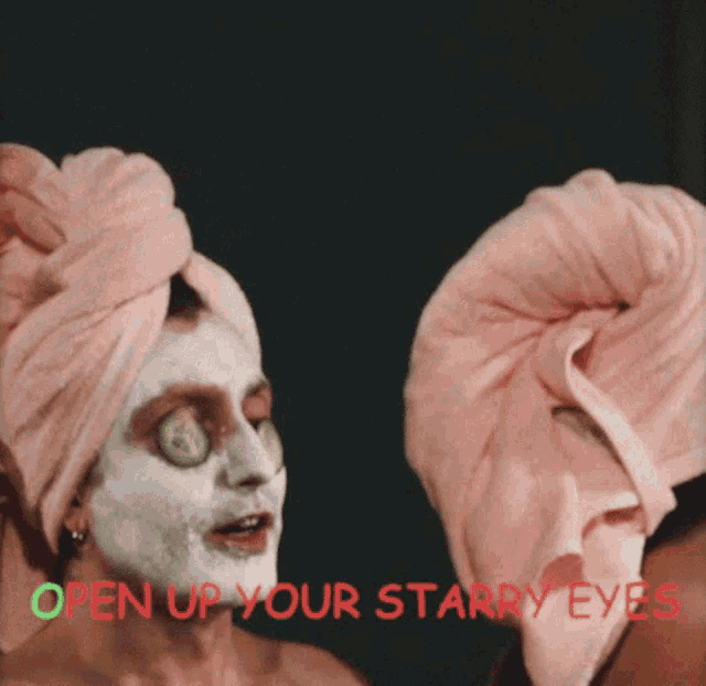 Open Up Your Starry Eyes Look At Me GIF
