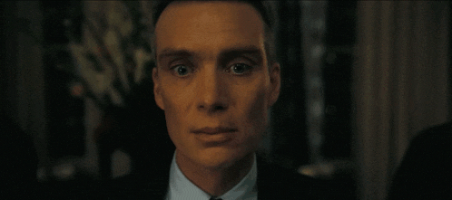 Oppenheimer Starring Then Closing His Eyes Oppenheimer Movie GIF