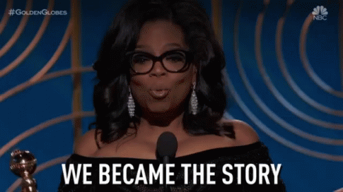 Oprah Winfrey We Became The Story GIF. This 498 x 280 animated GIF is part of our oprah so what is the truth collection. Created by nbc. View the original…