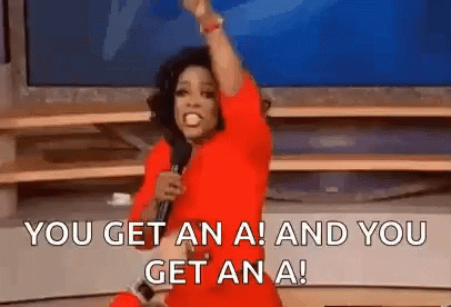 Oprah Winfrey You Get An A GIF. This 406 x 276 animated GIF is part of our oprah you get a car collection. Created by jngaet25. View the original animation…