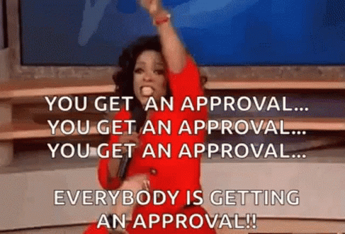 Oprah Winfrey You Get An Approval GIF
