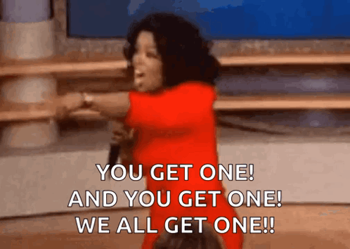 Oprah You GIF. This 498 x 354 animated GIF is part of our oprah you get a car collection. Created by afodera4. View the original animation, share it, or…
