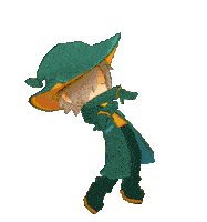 Orange Justice Dance Sticker