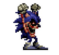 Ordinary Sonic Fangame Sonic Exe Sticker