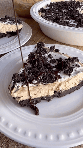 Oreo Peanut Butter Pie Dessert GIF