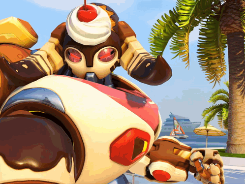Orisa Ice Cream GIF