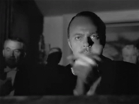 Orson Welles Clapping GIF