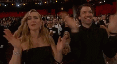 Oscars Kate Winslet GIF