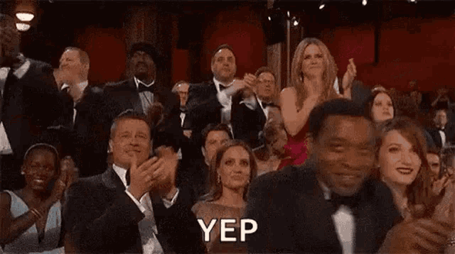 Oscars Standing Ovation GIF