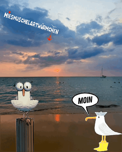 Ostfriesland Moin GIF. This 399 x 498 animated GIF is part of our liebe gruse zum donnerstag collection. Related themes include guten morgen. Created by…