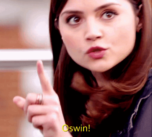 Oswin Clara Oswald GIF. This 498 x 449 animated GIF is part of our jenna louise coleman collection. Related themes include beautiful. Created by EulerL…