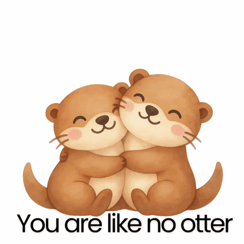 Otter Otter Love GIF