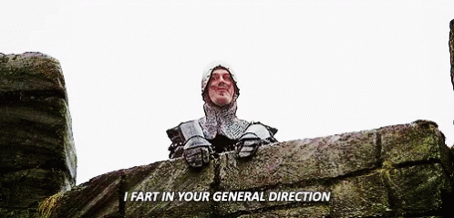 Oui Classic GIF. This 498 x 239 animated GIF is part of our i fart in your general direction collection. Created by jmoffa54. View the original animation…