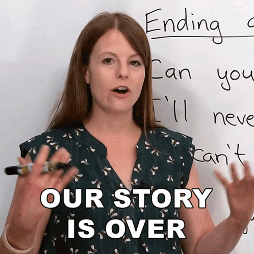 Our Story Is Over Emma GIF