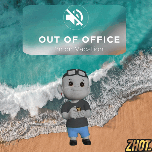Out Of Office On Vacation GIF