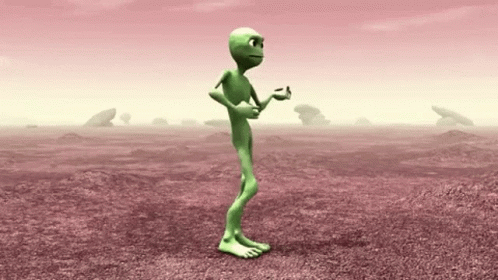 Out Of This World Alien Dance GIF