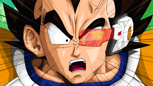 Over 9000 Dragon Ball GIF